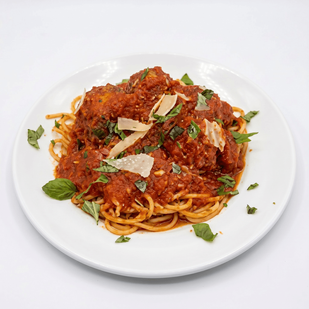 Pasta with Meatballs Or Sausage