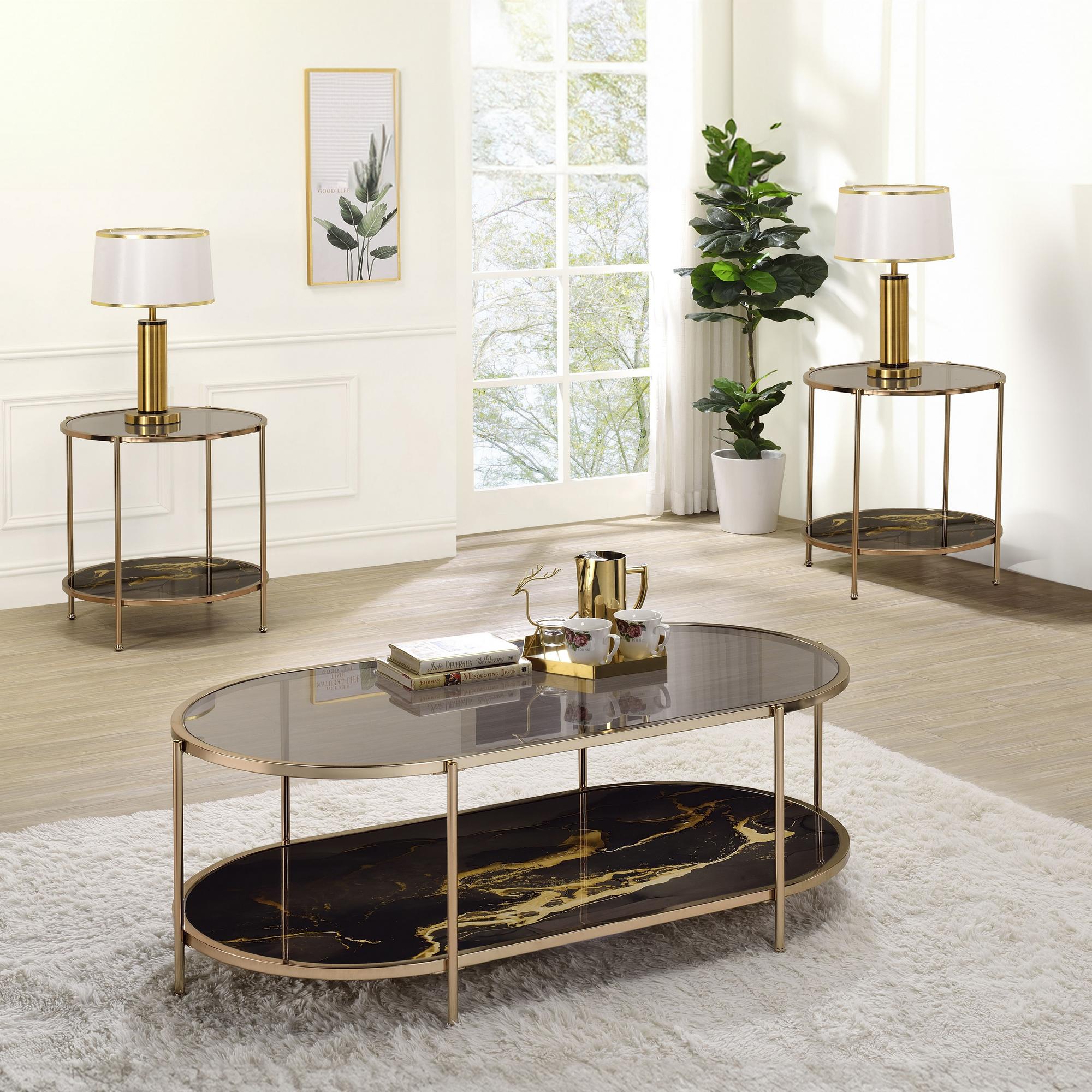 Fiorella 3 - Piece Occasional Table Set