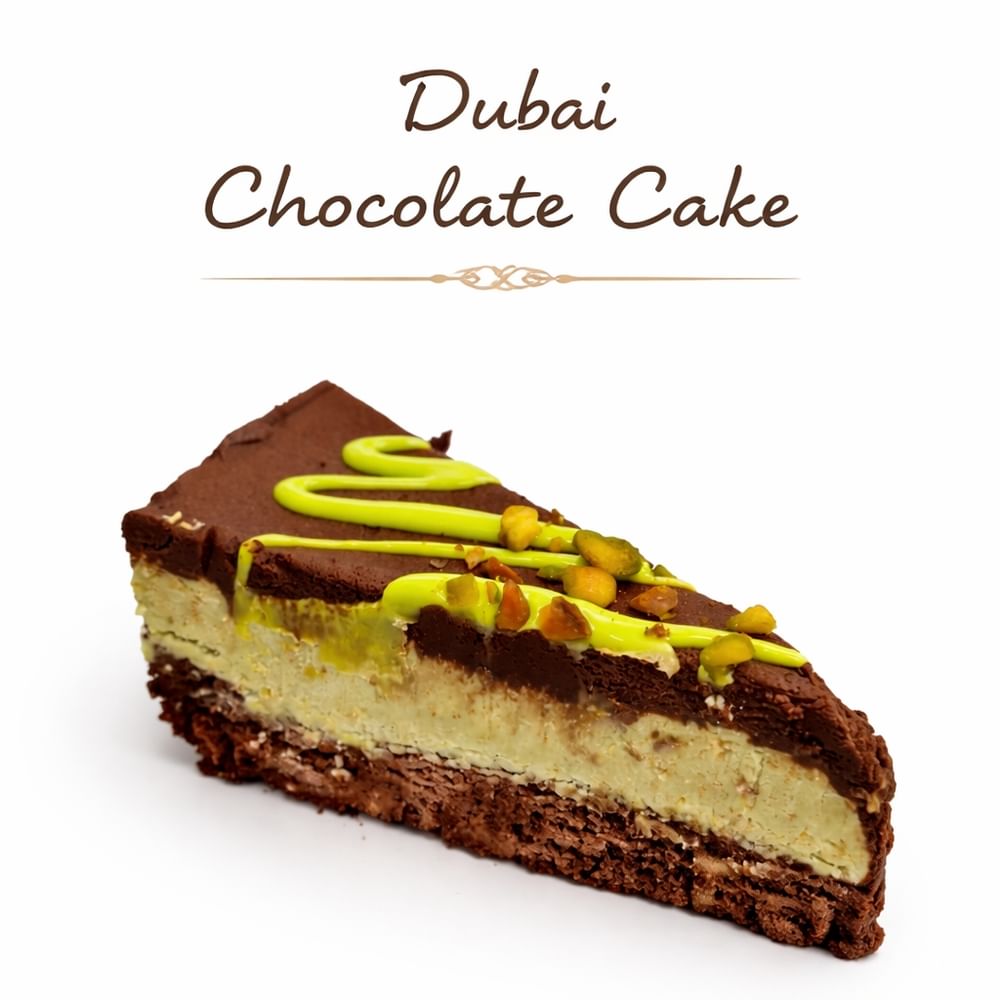 Dubai Chocolate Cake