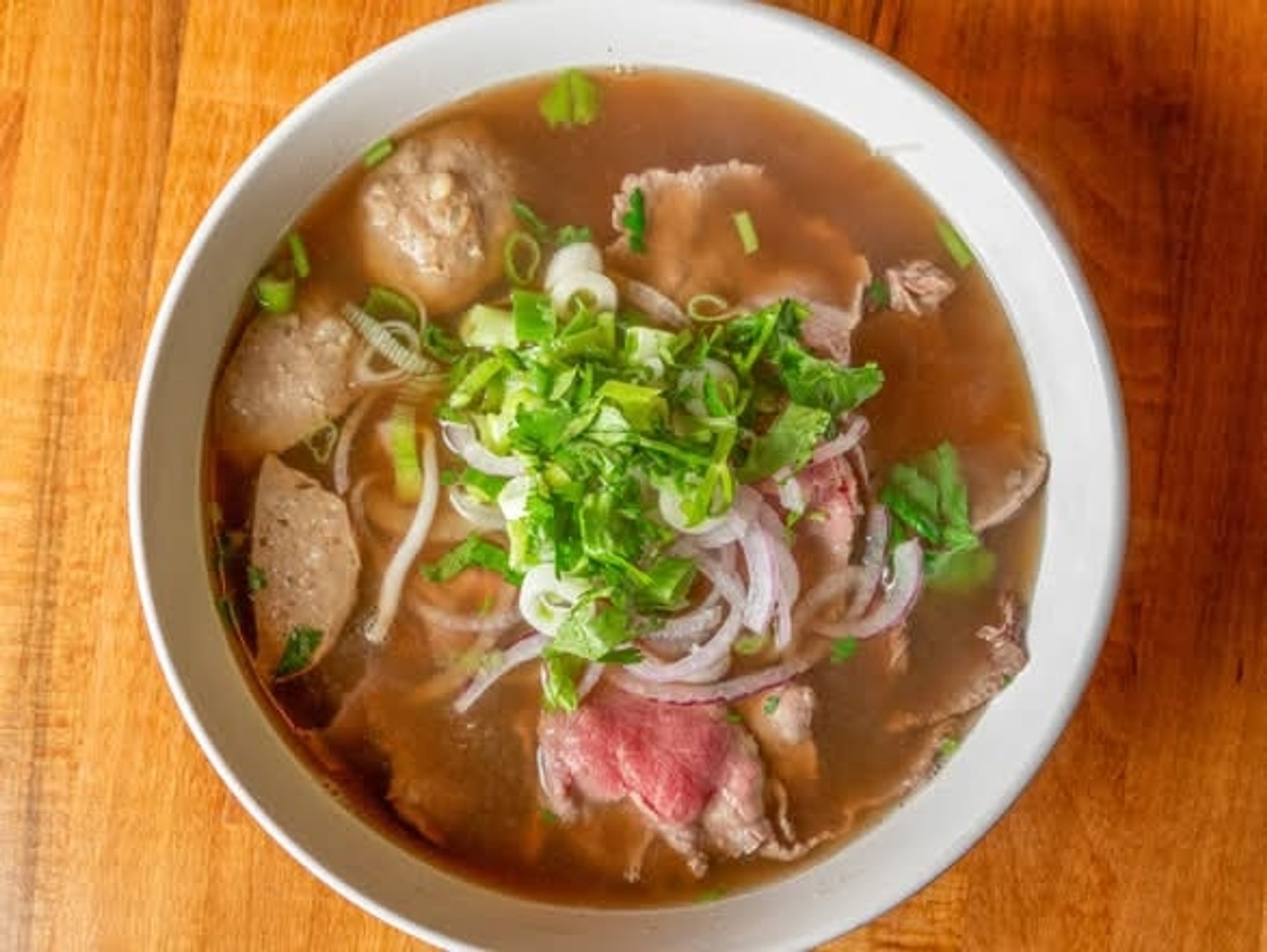 P2. Phở Bò Viên (Beef Meatball Pho)