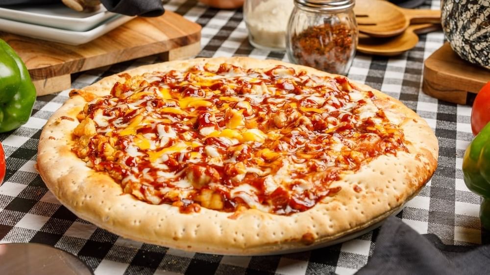 Chicken Pizza - BBQ and or Buffalo Sauce