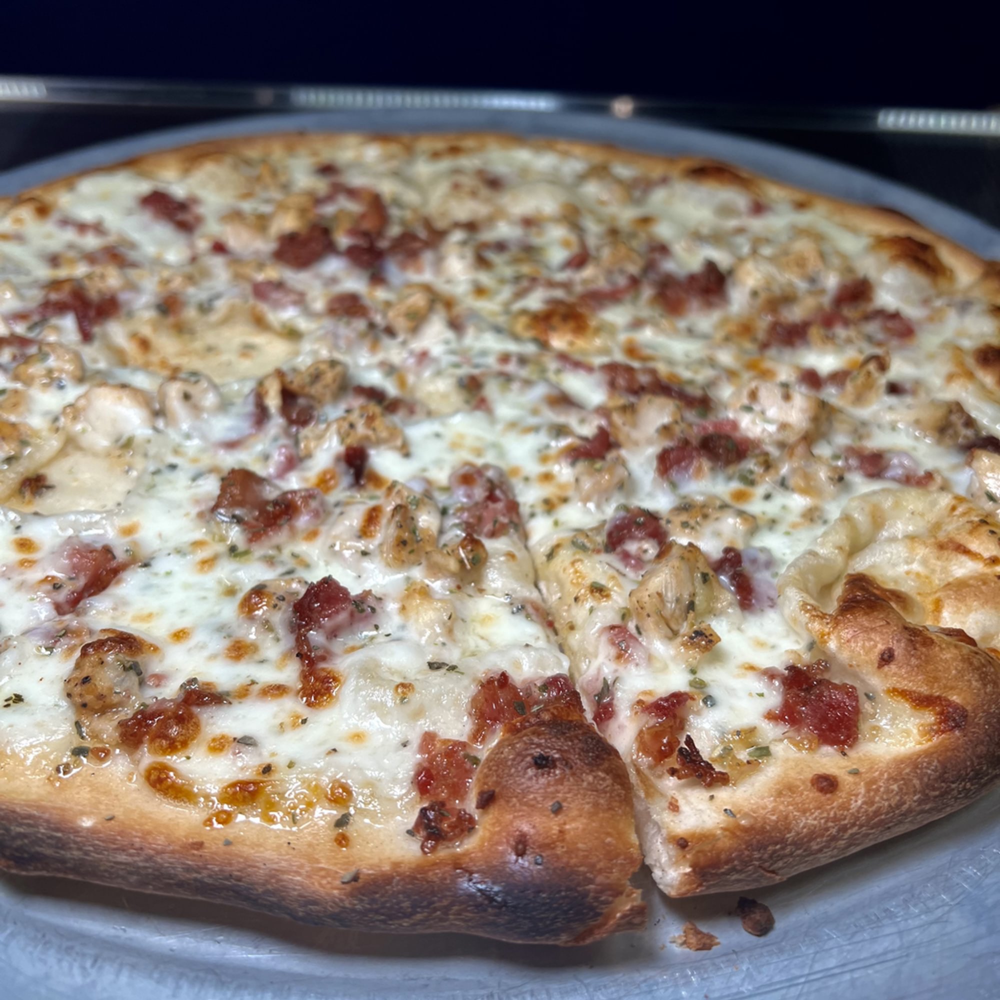 Chicken Bacon Ranch Pizza (No Sauce) SM