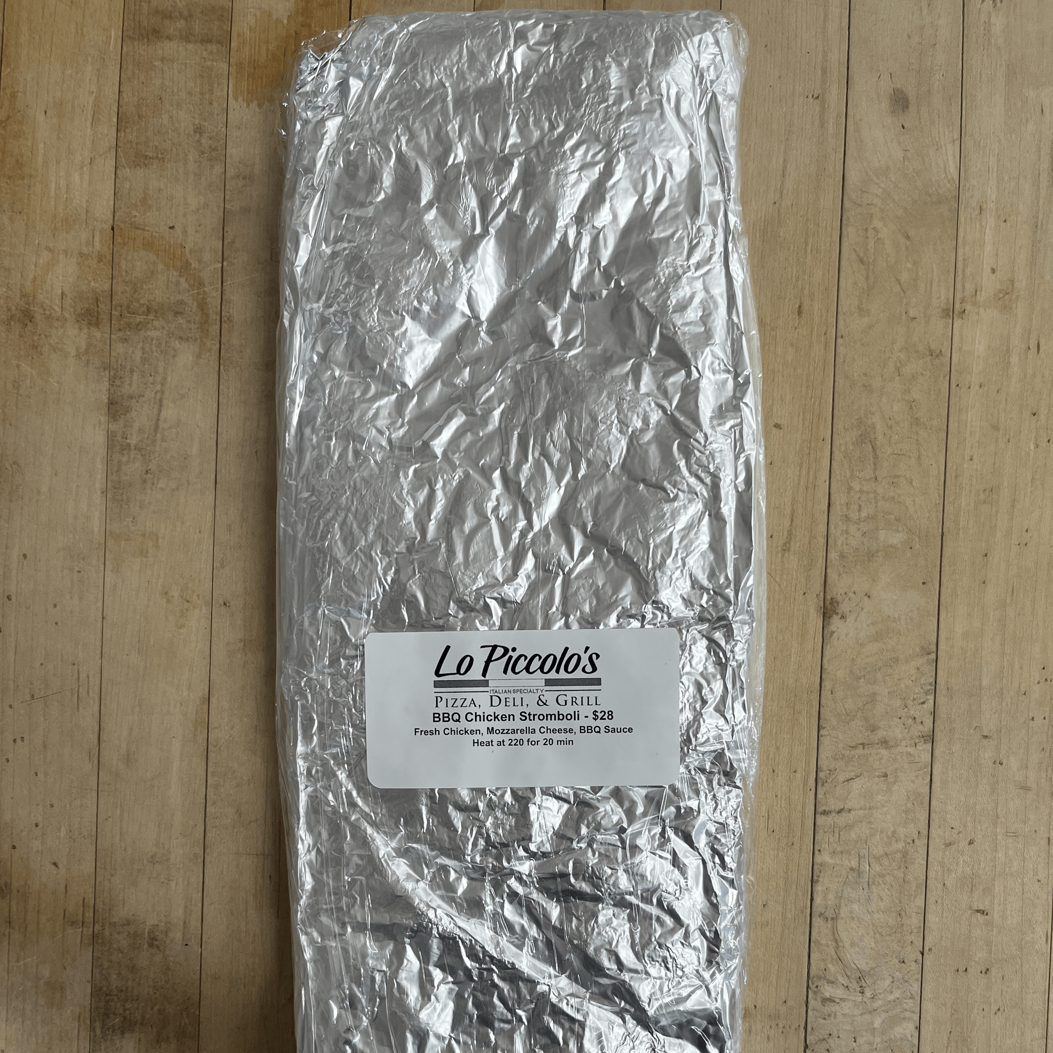 BBQ Stromboli (Frozen)