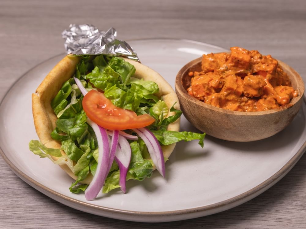 Butter Paneer Wrap