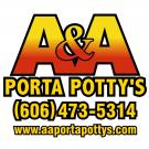 A &amp; A Porta Potty&apos;s Logo