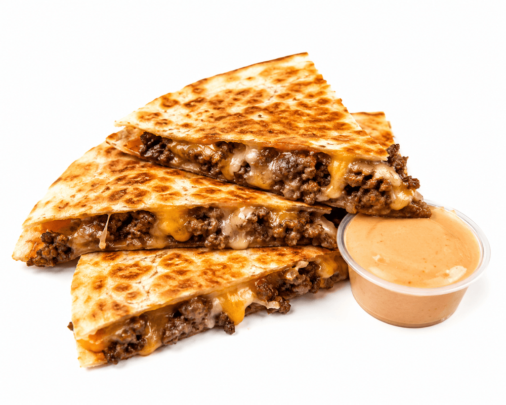 Smash Beef Quesadilla 6oz