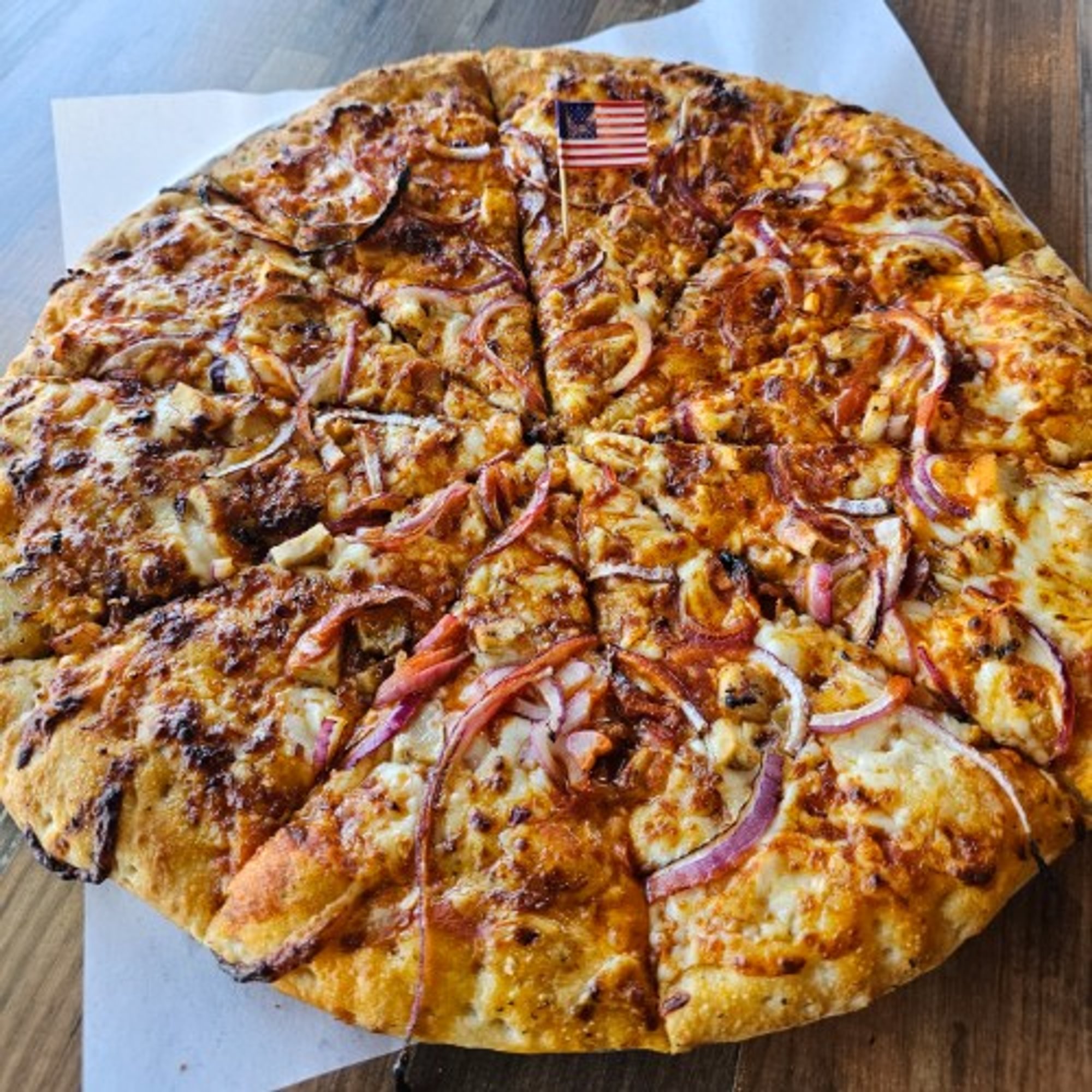 Buffalo Chicken Bacon Pie (10") (Copy)