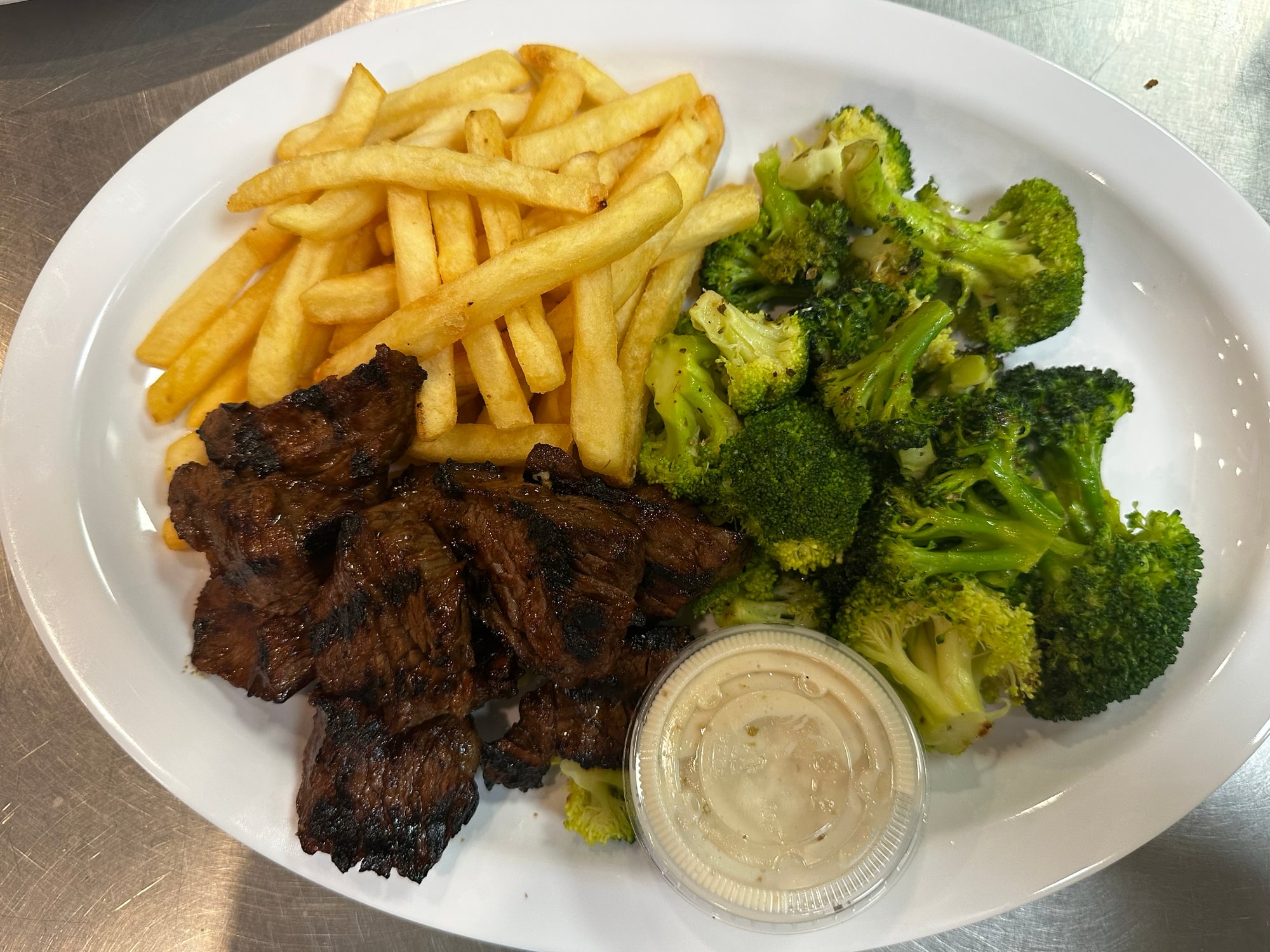 Steak Tips Dinner