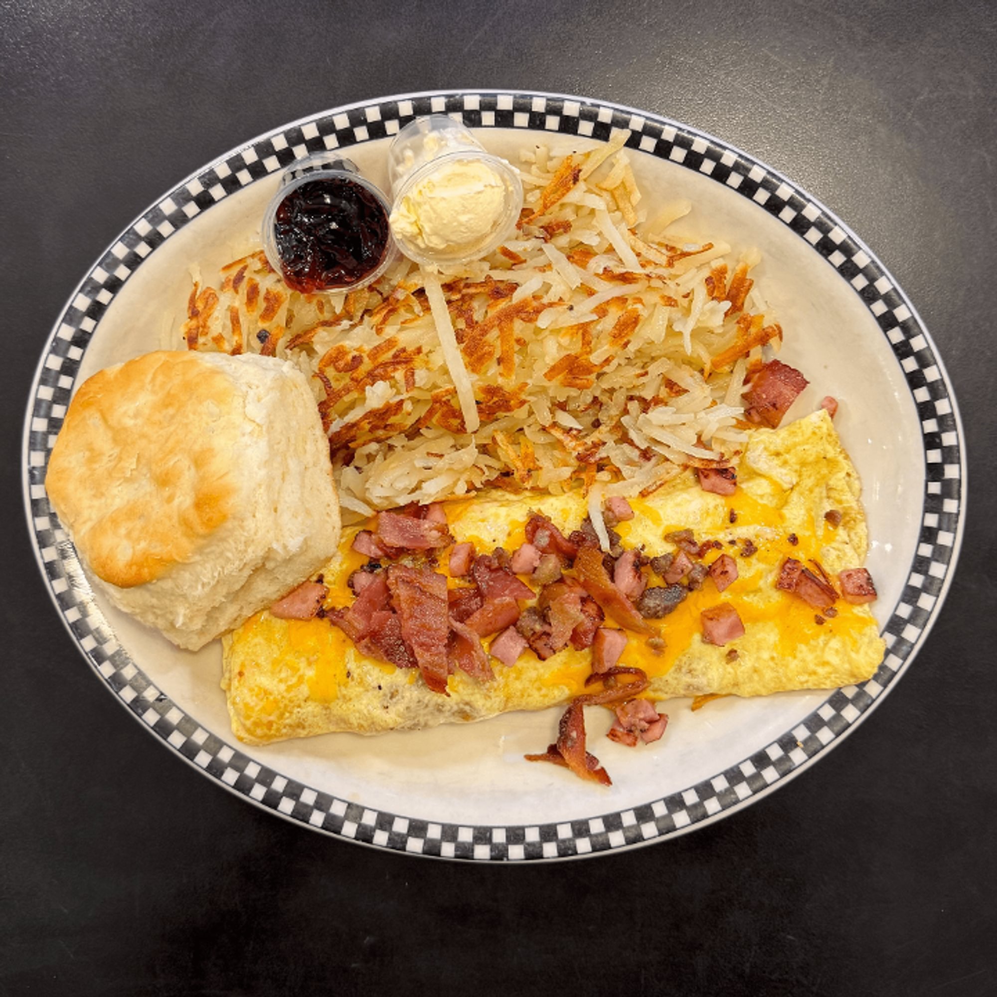 Meat Lover's Omelet