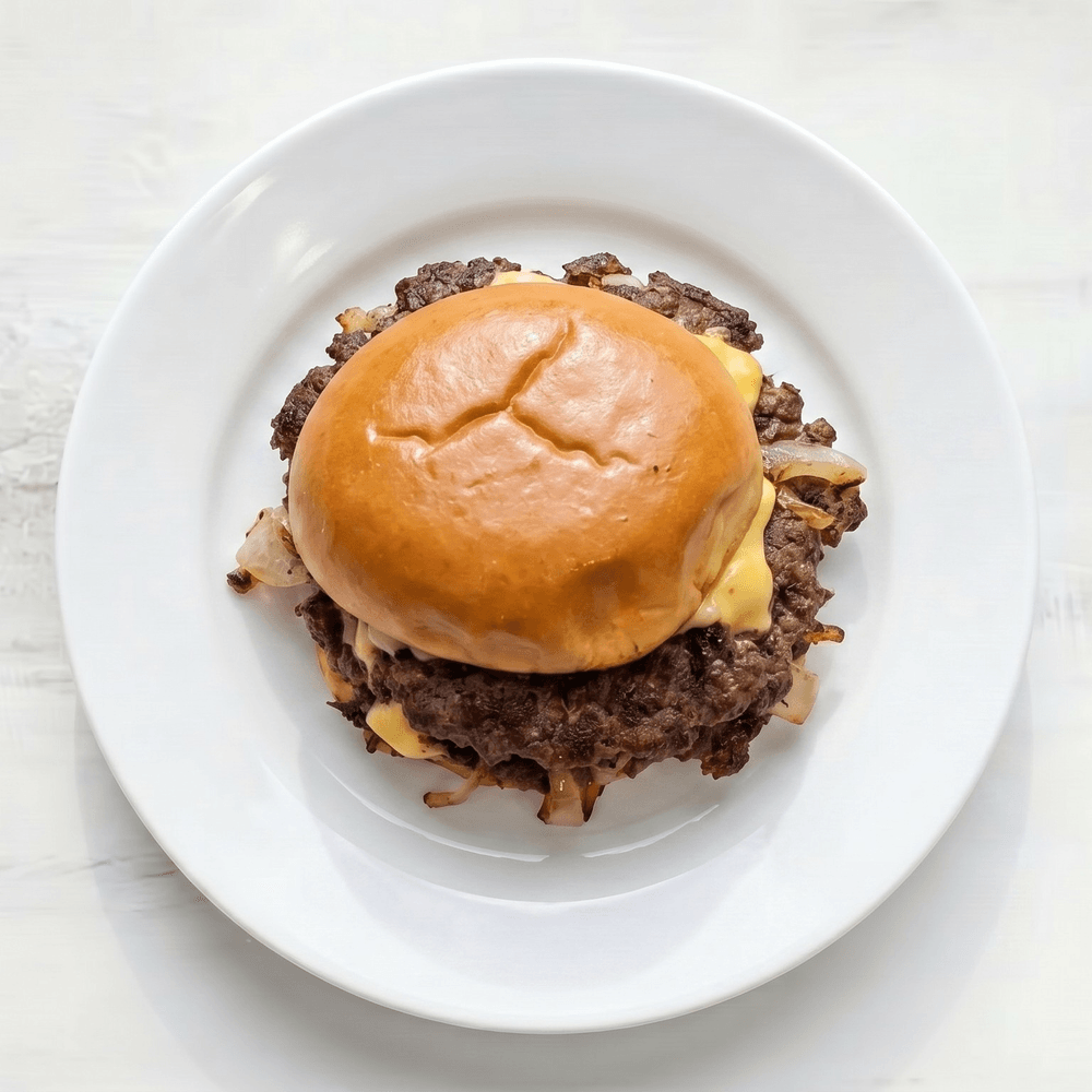 Oklahoma Onion Smash Burger