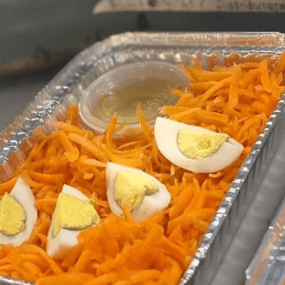 Zanahoria Y Huevo Salad | Lunch