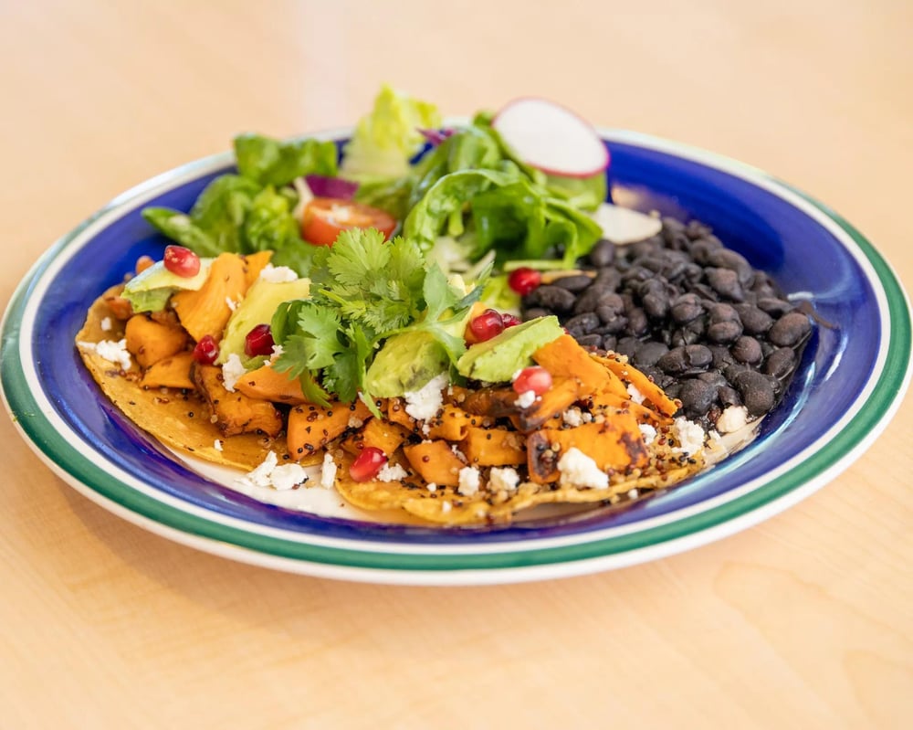 Sweet Potato & Quinoa Tacos