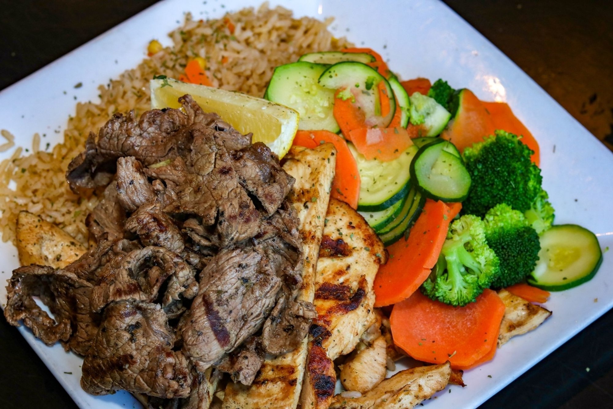 Chicken & Steak Combo