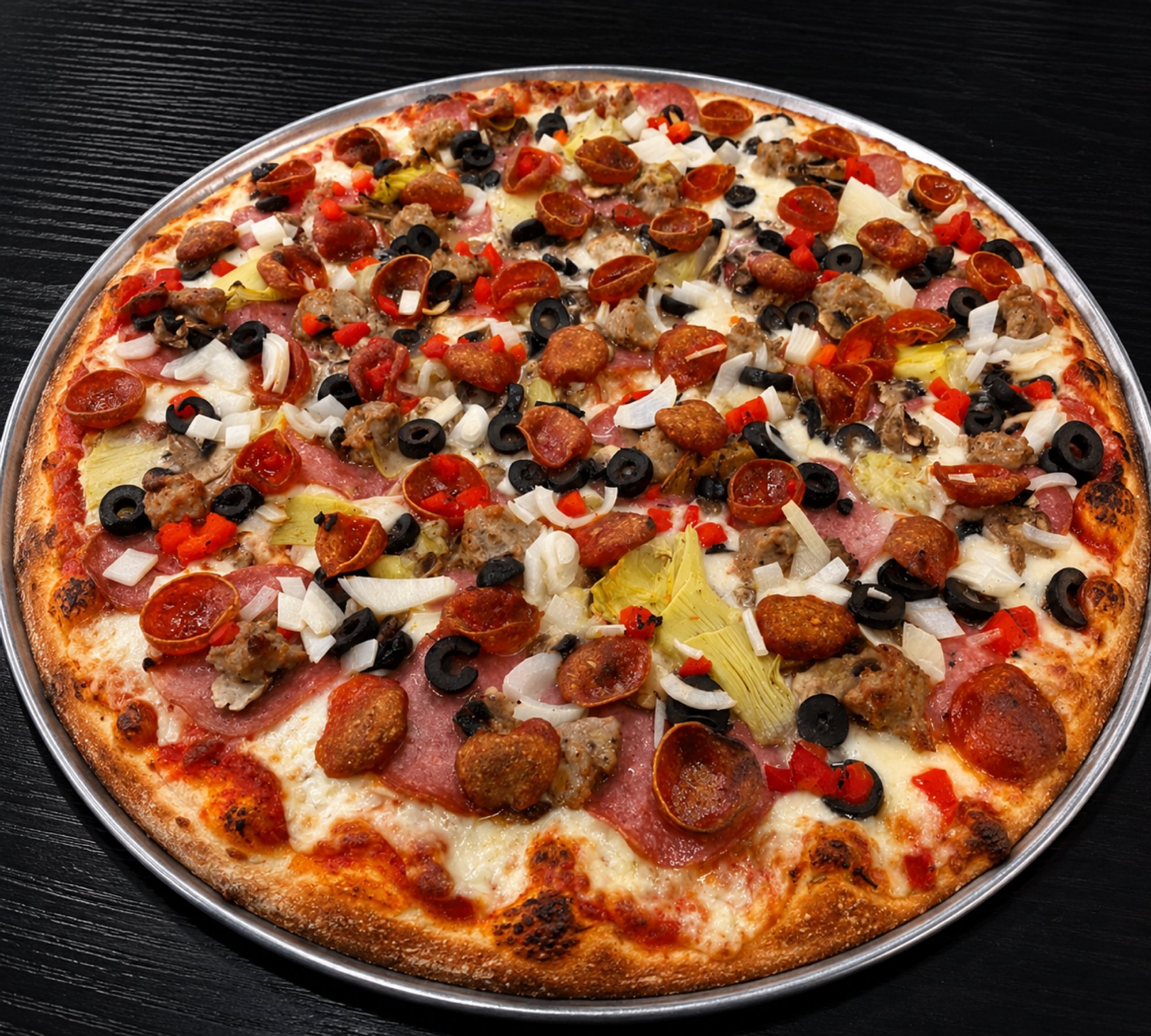 Small Meat Veggie Supreme Pizza