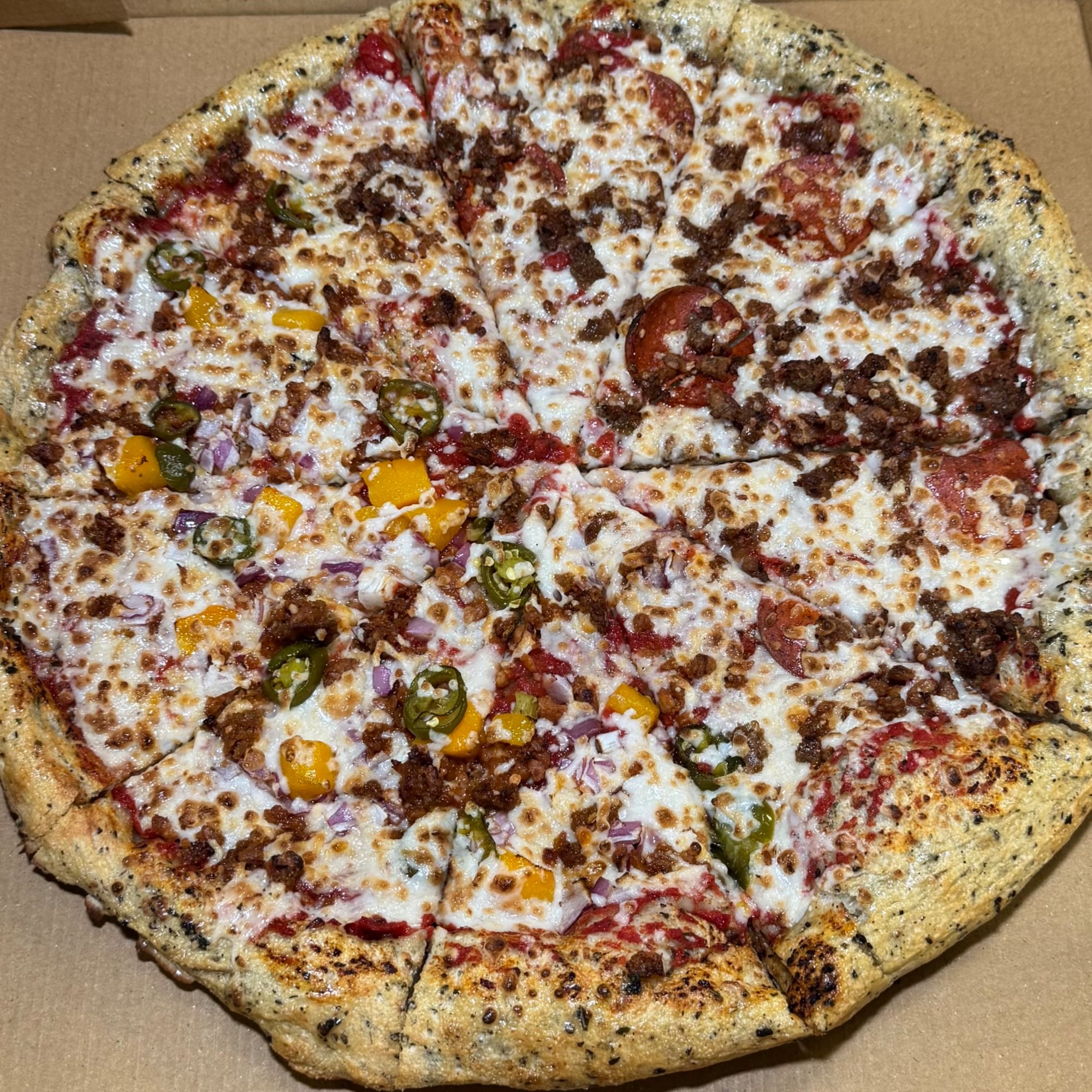 1/2 & 1/2 Pizza