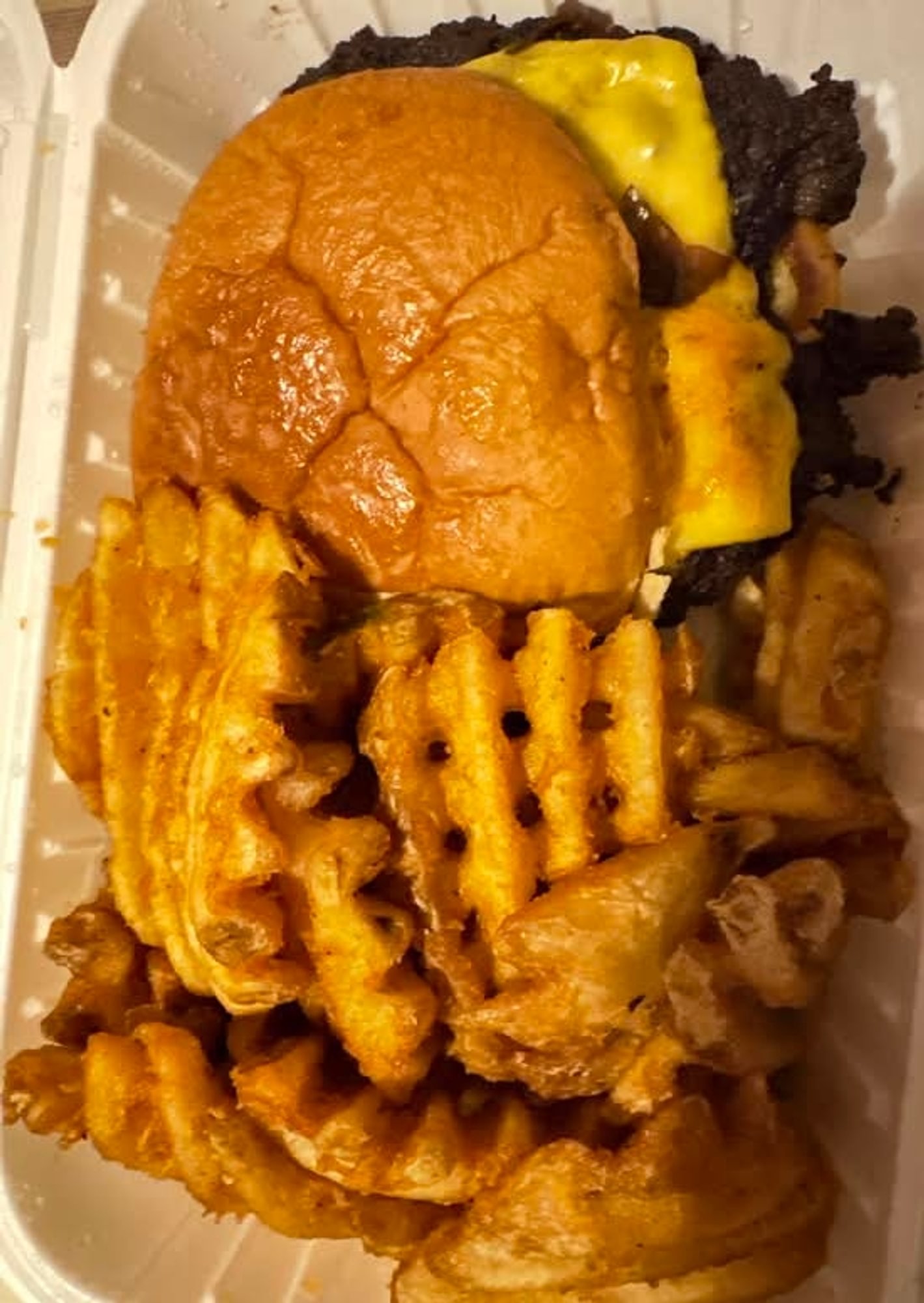 YoYo Double Smash Burger Combo