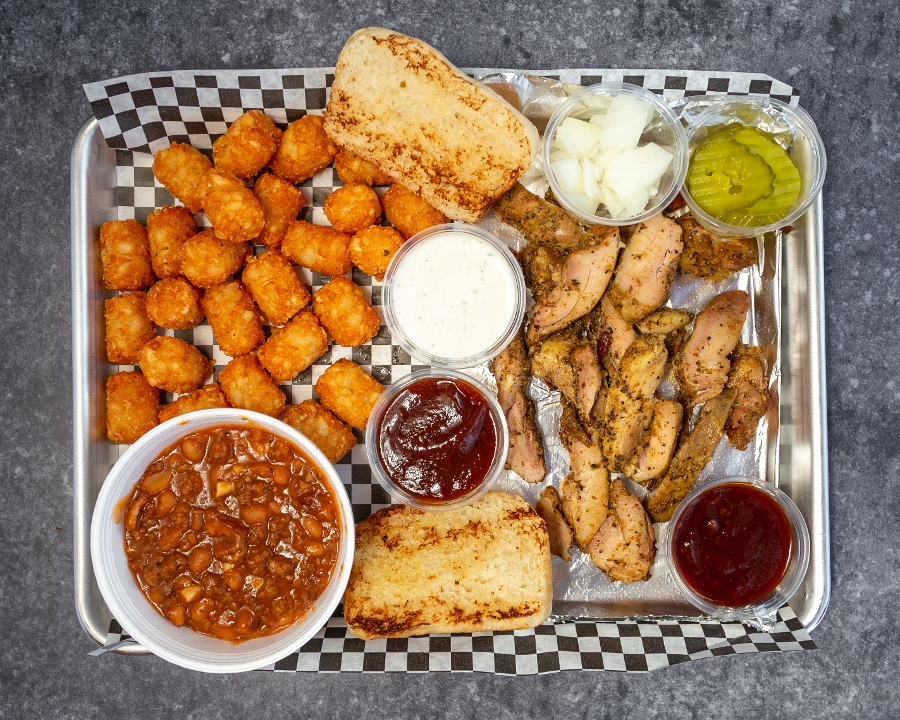 BBQ CHICKEN PLATTER