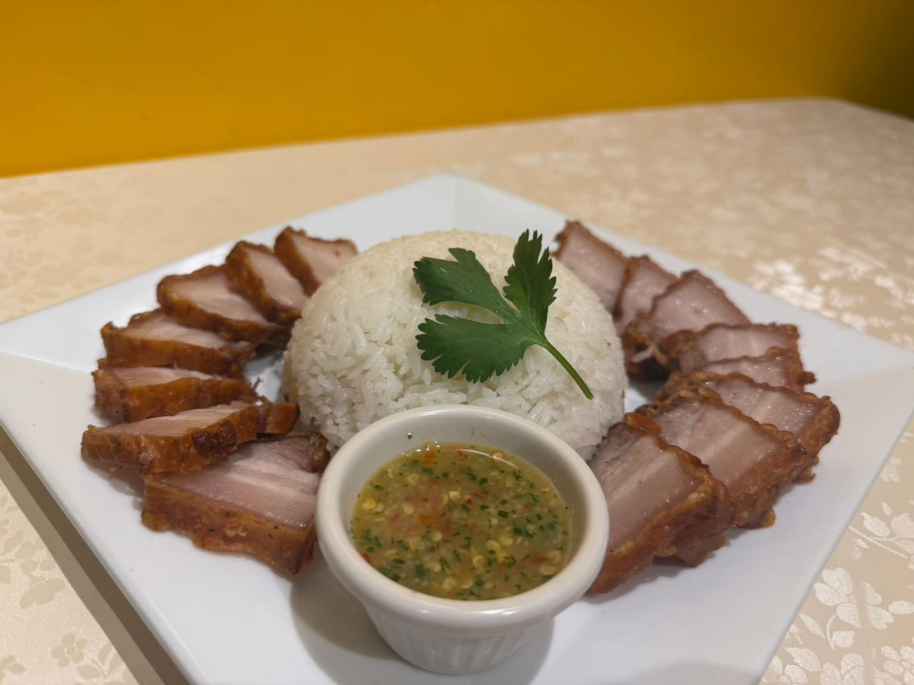 Crispy Crispy Pork Belly Special