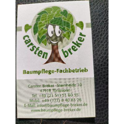 Logo von Baumpflege Breker