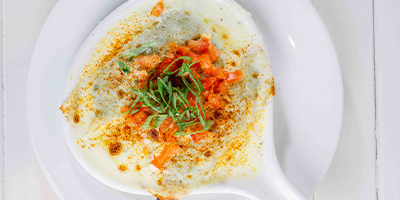 Chicken Florentine Crepes
