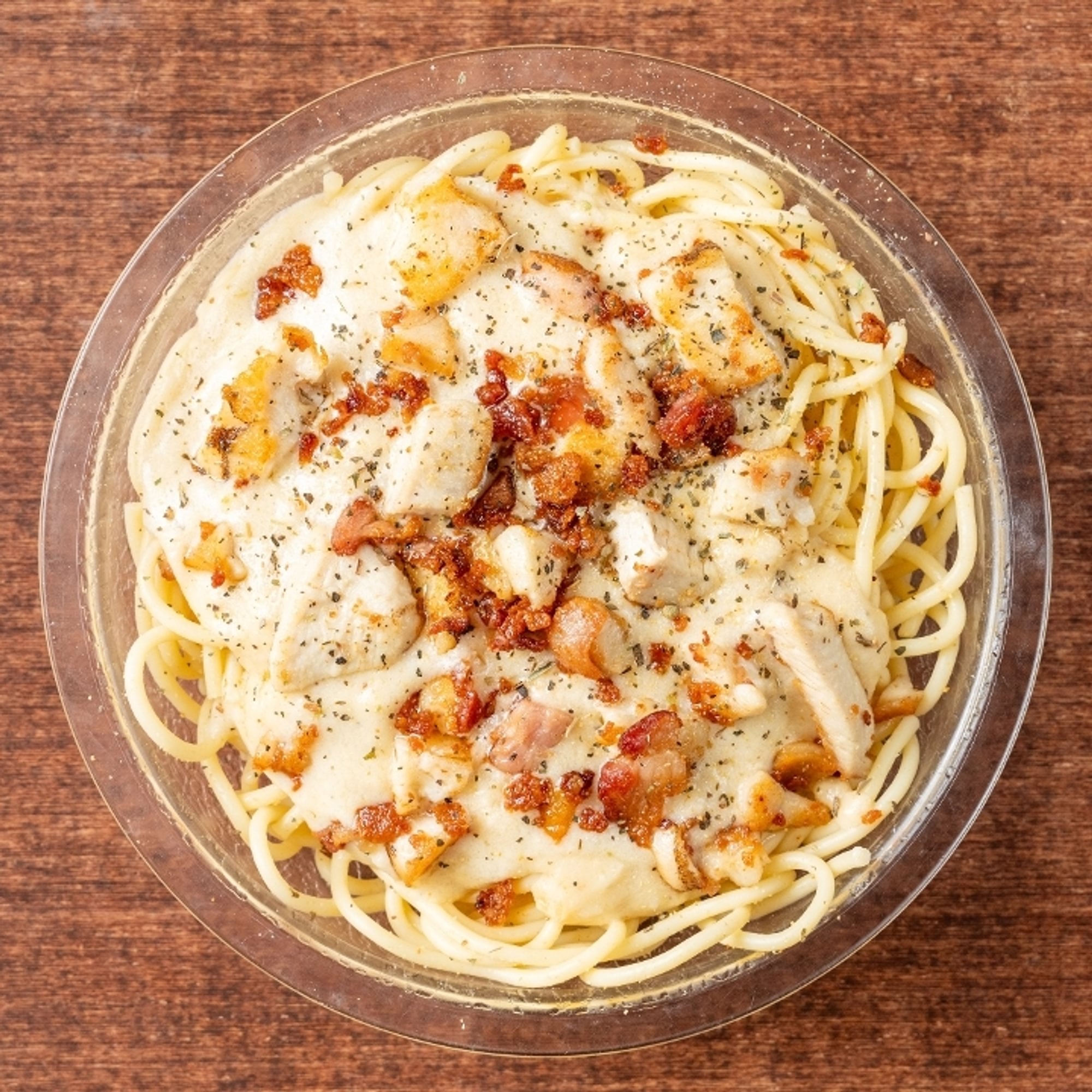 Chicken Bacon Alfredo