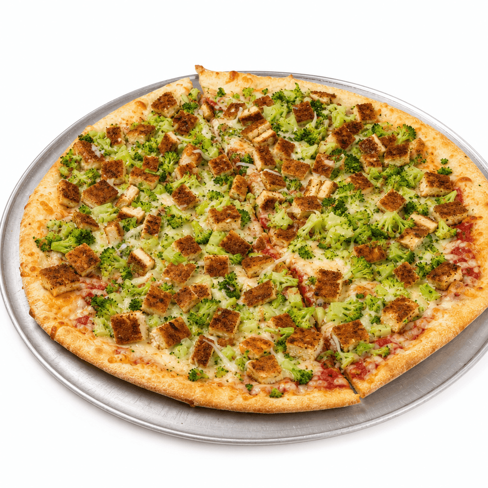 Chicken Broccoli Pizza