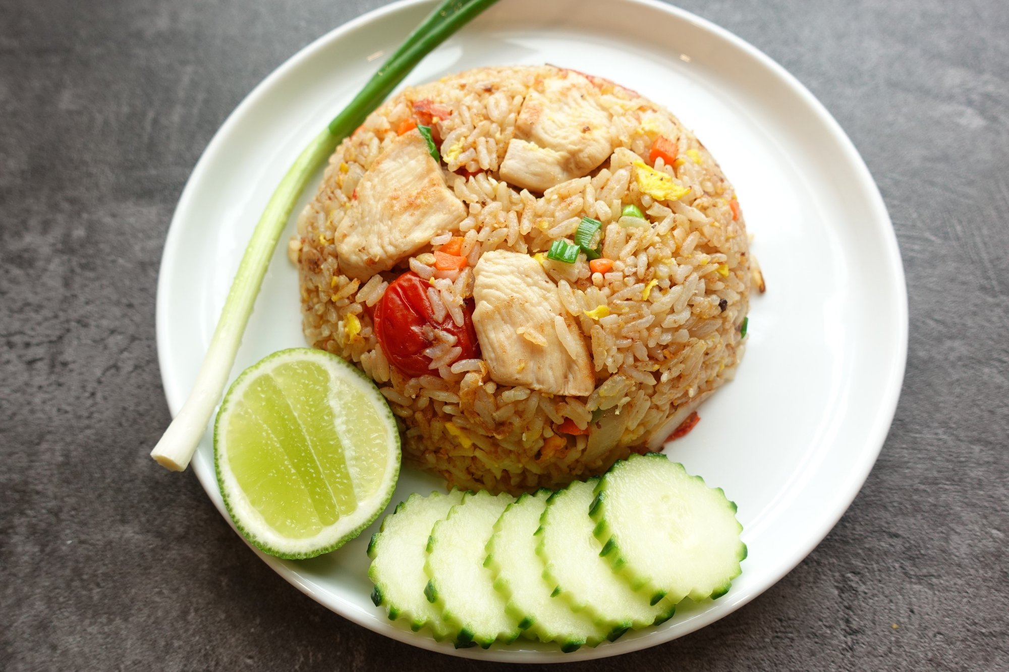 Thai Fried Rice (ข้าวผัด) (🌿GF)