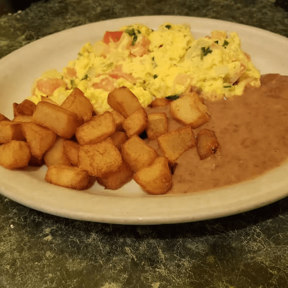 Huevos a la Mexicana Plate