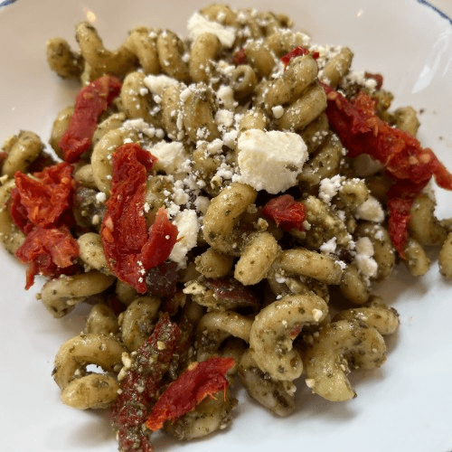 Basil Pesto Pasta Salad