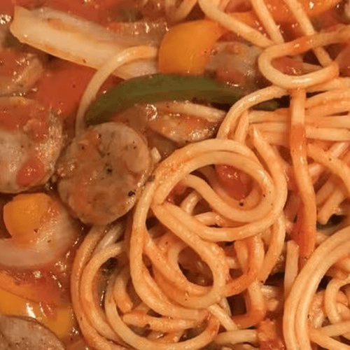 Sausage & Peppers Pasta (Pasta)