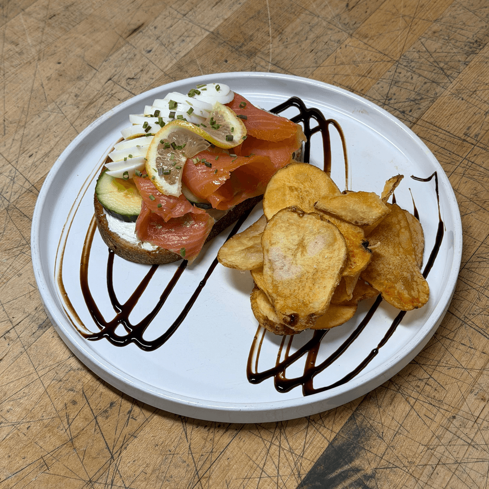 Smoked Salmon Toast