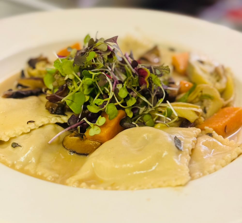 Sweet Potato Ravioli
