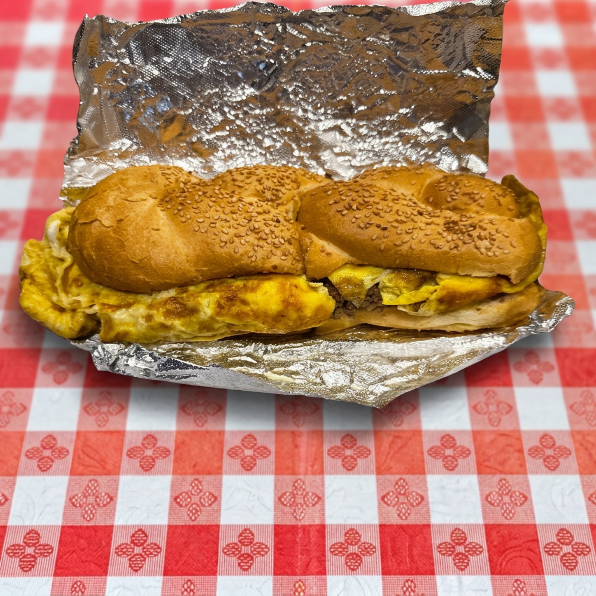 Steak, Egg & Cheese