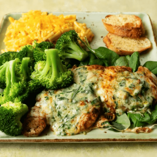 Chicken Rockefeller