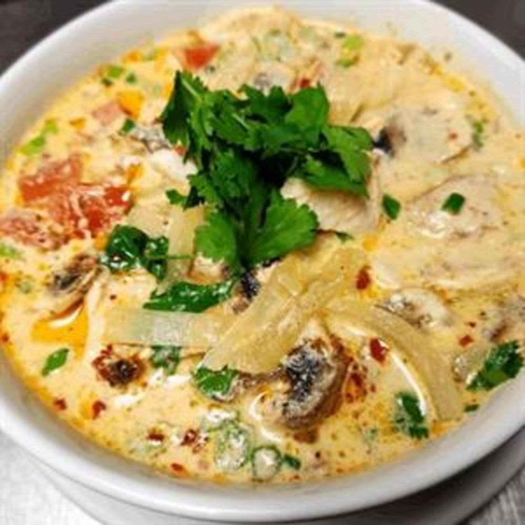 Thom Kha Noodle Soup