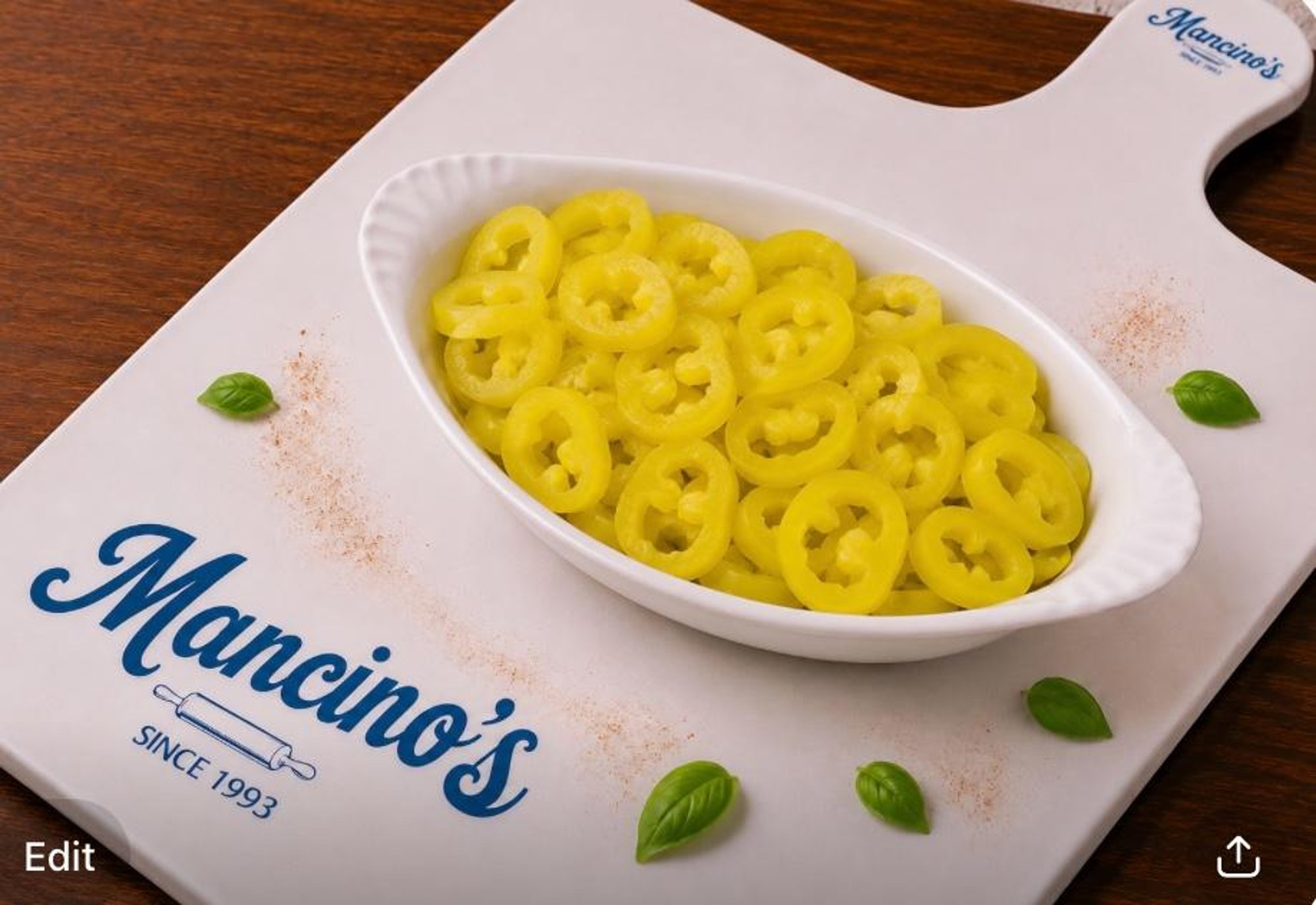 Extra on side Banana Peppers