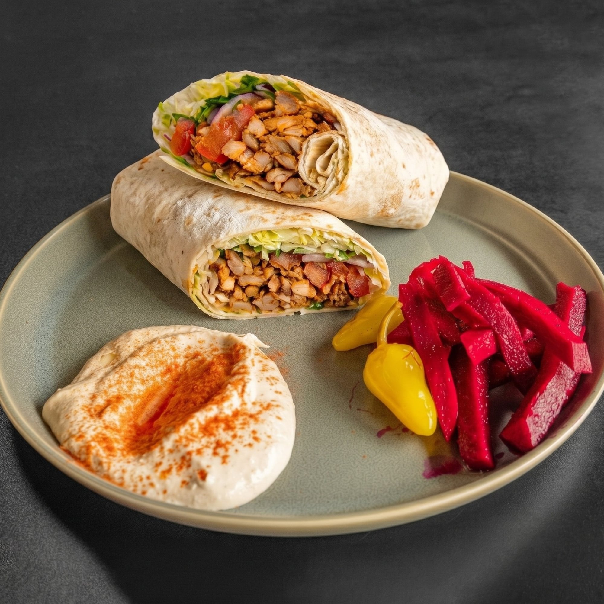 Beef Shawarma Wrap