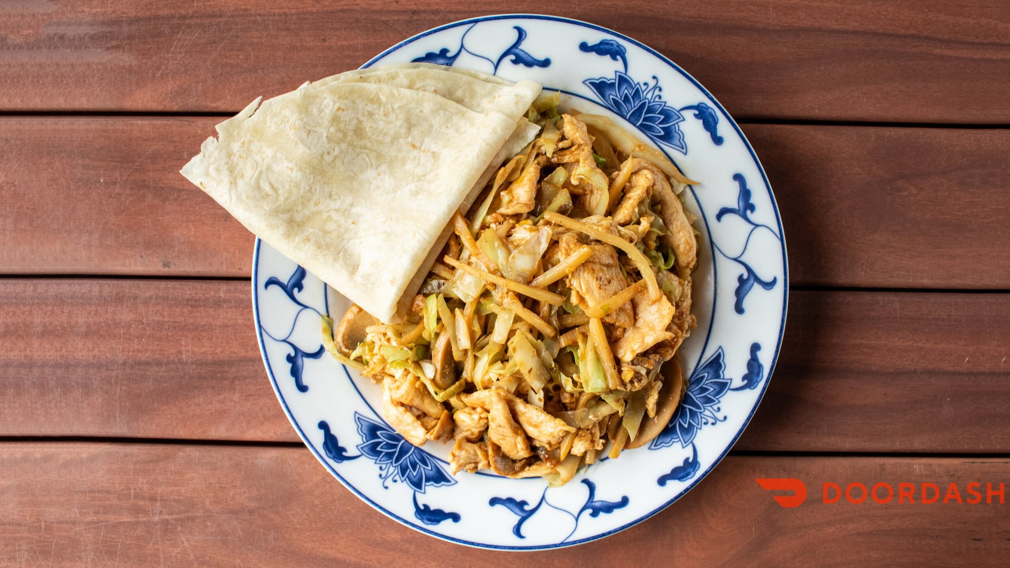64. Moo shu chicken
