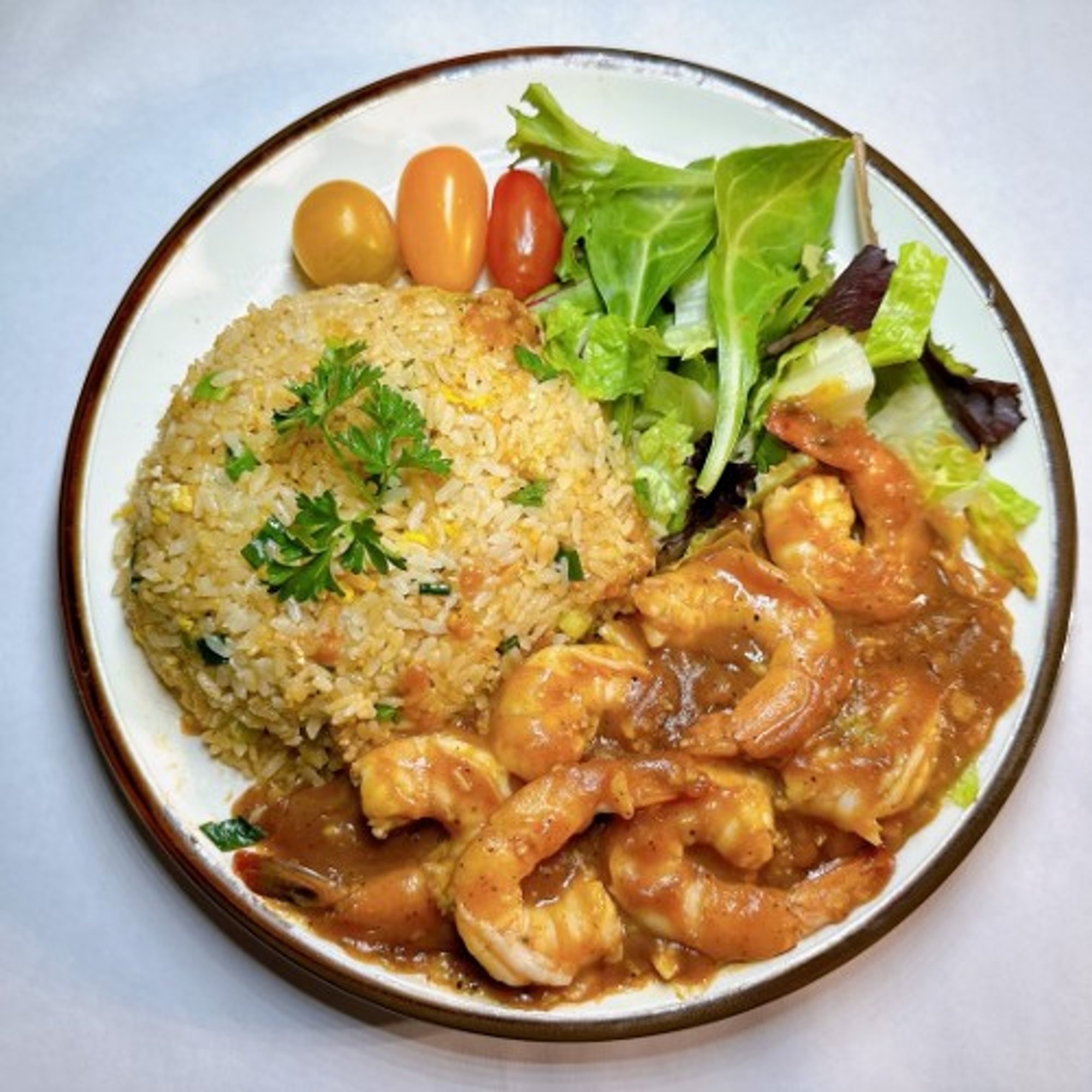 Prawn Cajun Rice