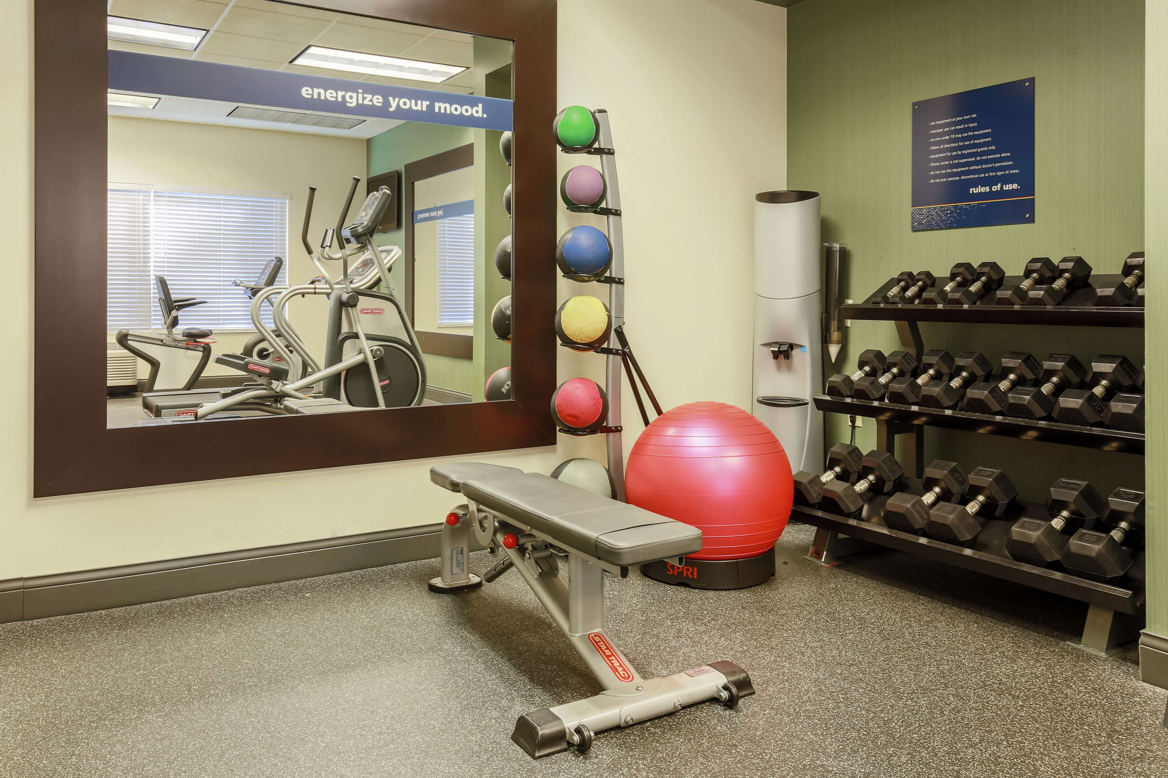 Health club  fitness center  gym