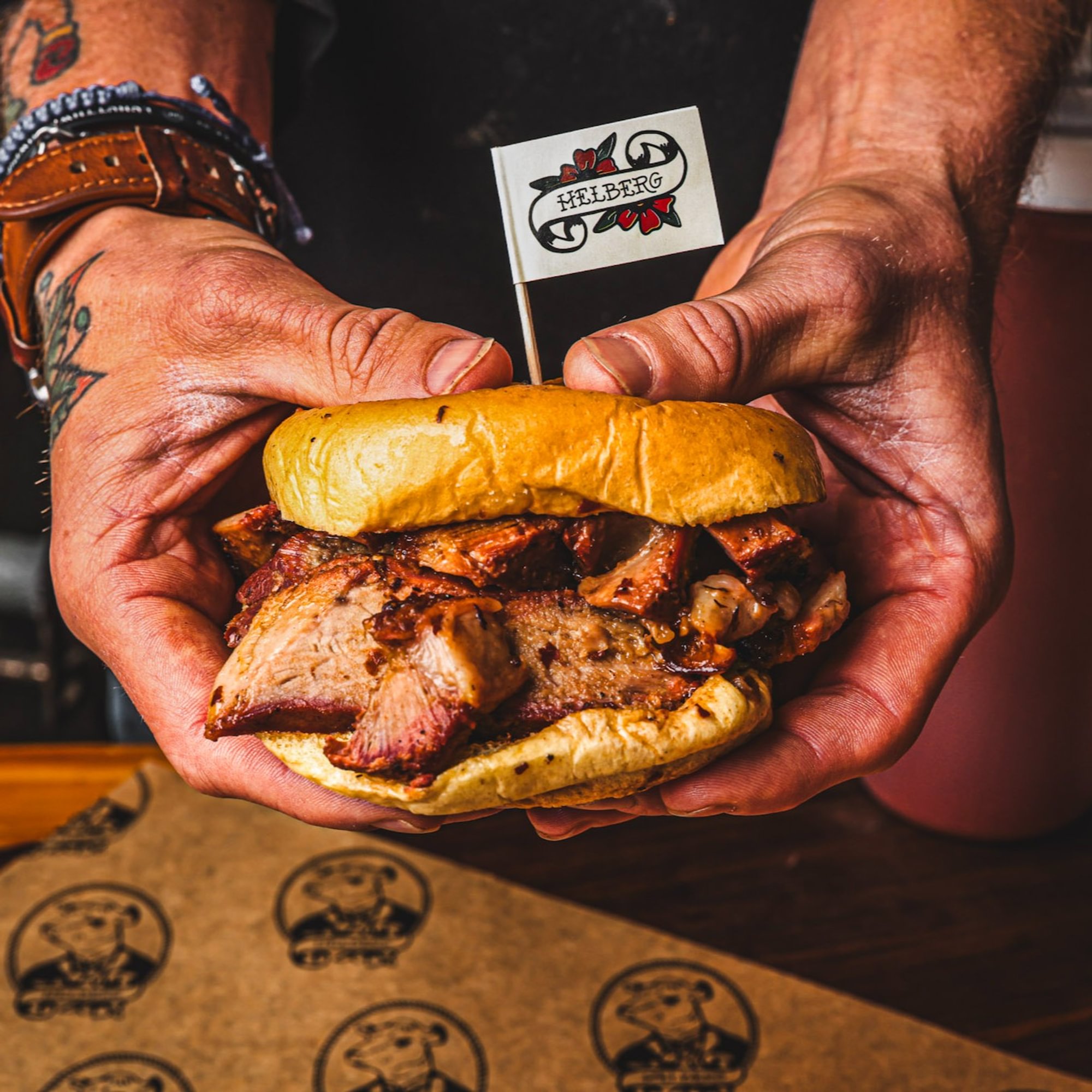 Pork Steak Sandwich