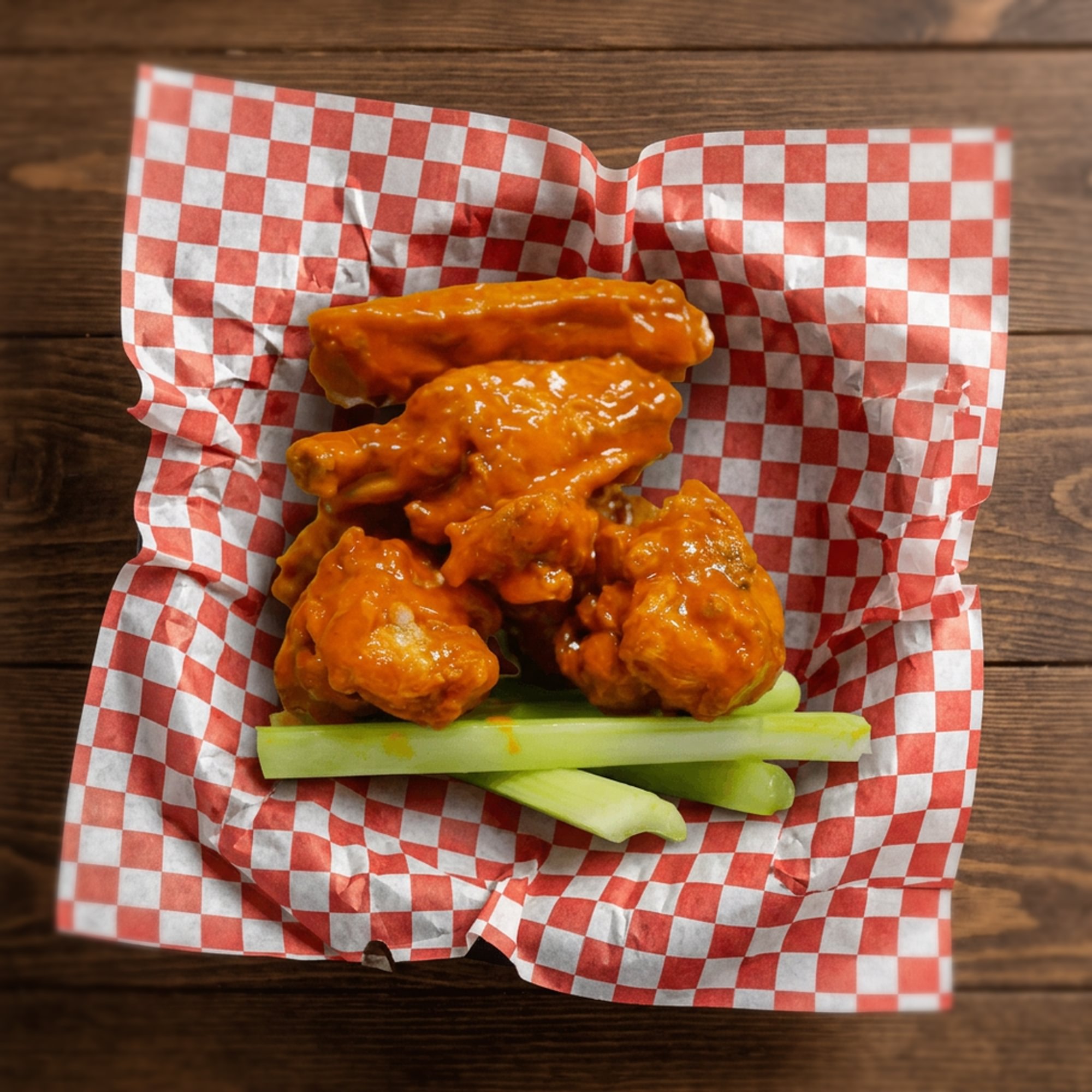 BBQ Chicken Wings (6 pc)