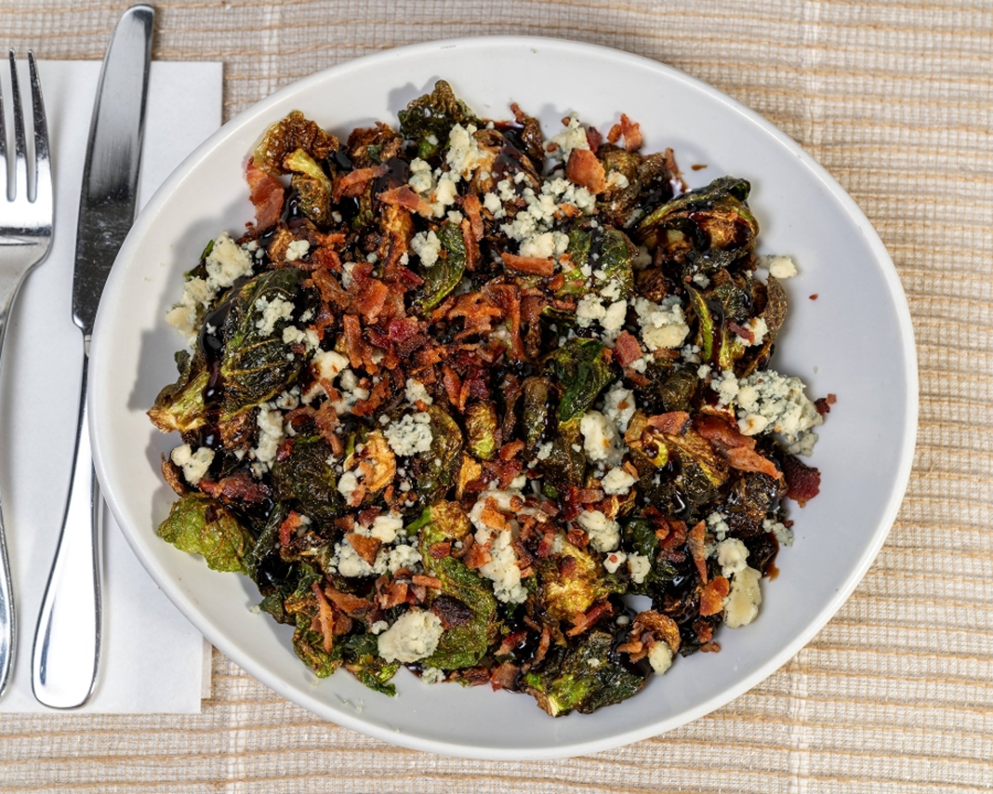 balsamic crispy brussel sprouts