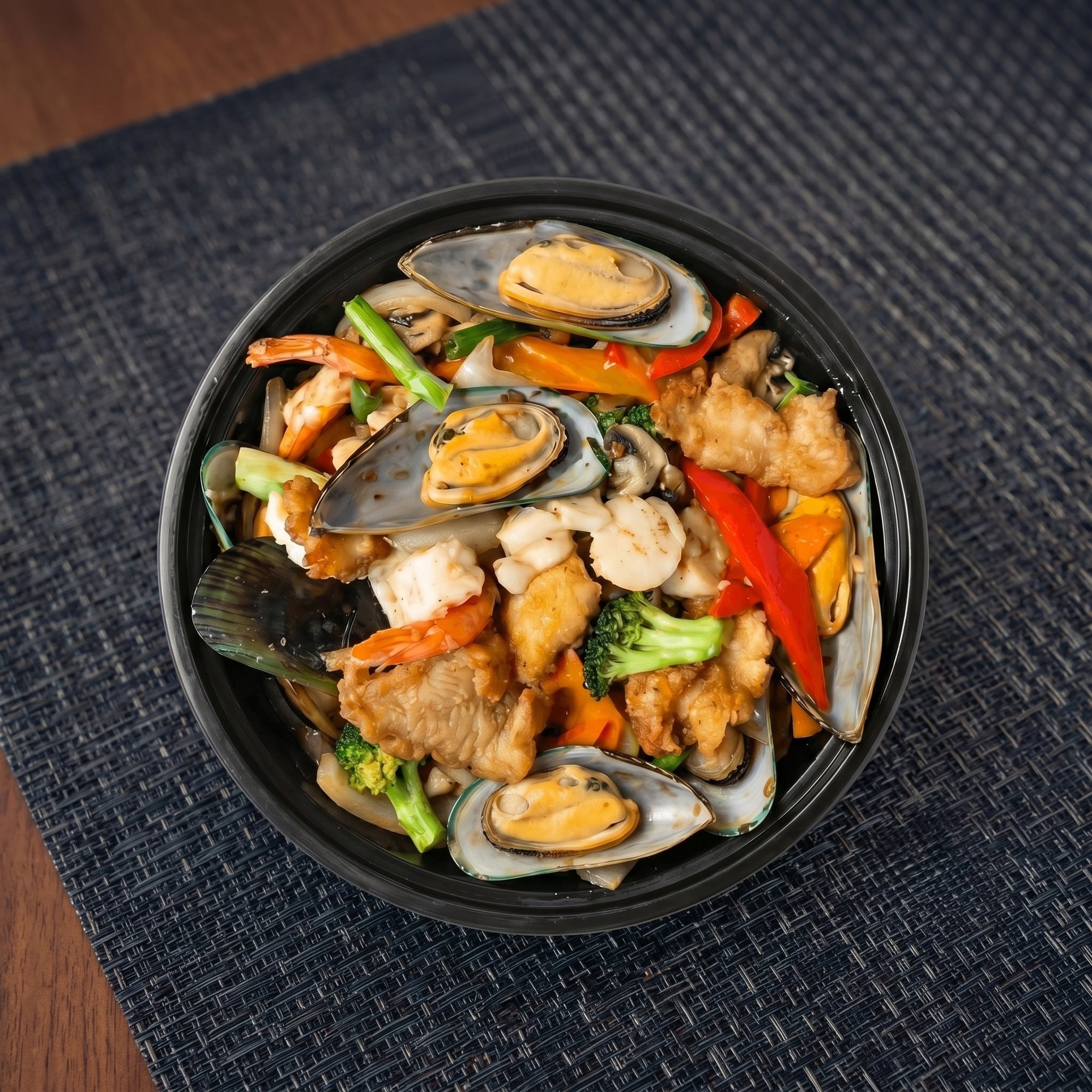 Seafood Hot Plate