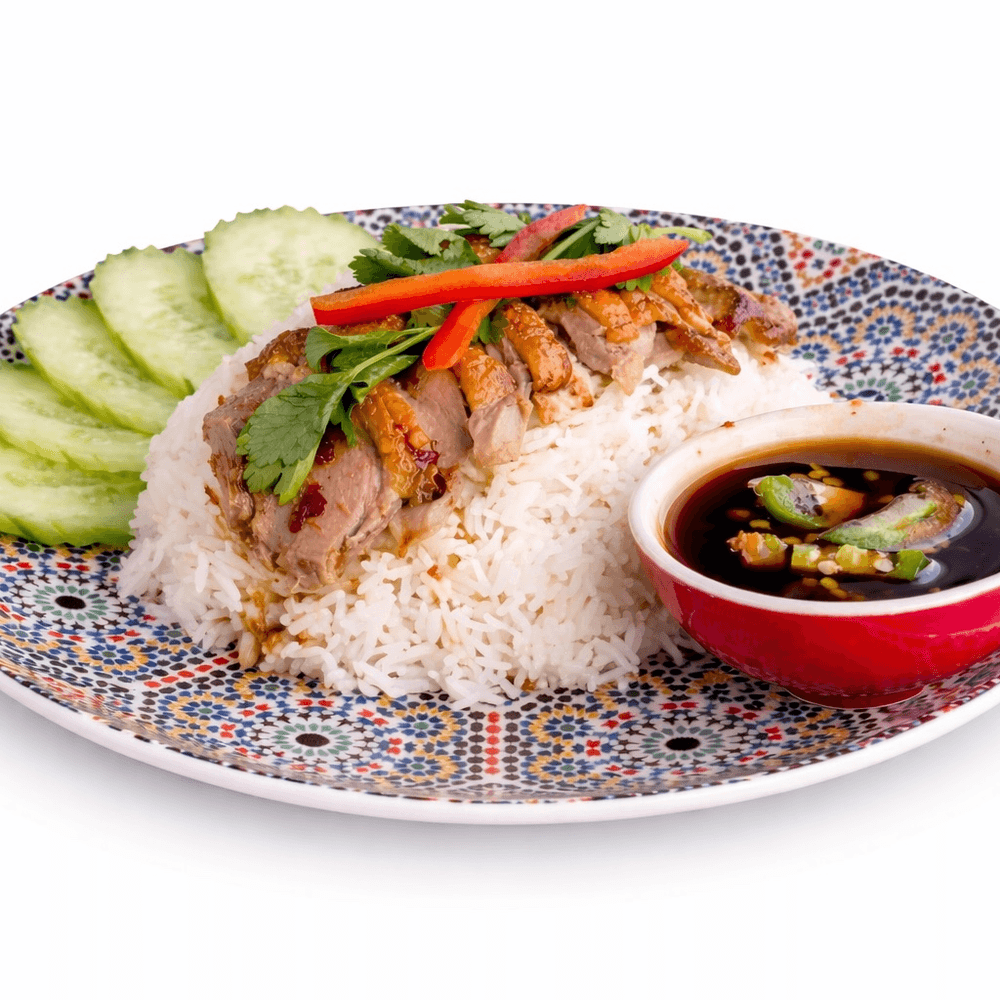 Duck Over Rice