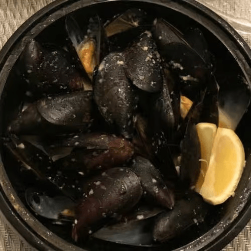 Steamed Mussels