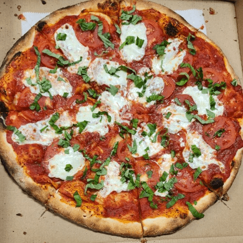 Margherita Pizza Large 14" Deep Dish Pan