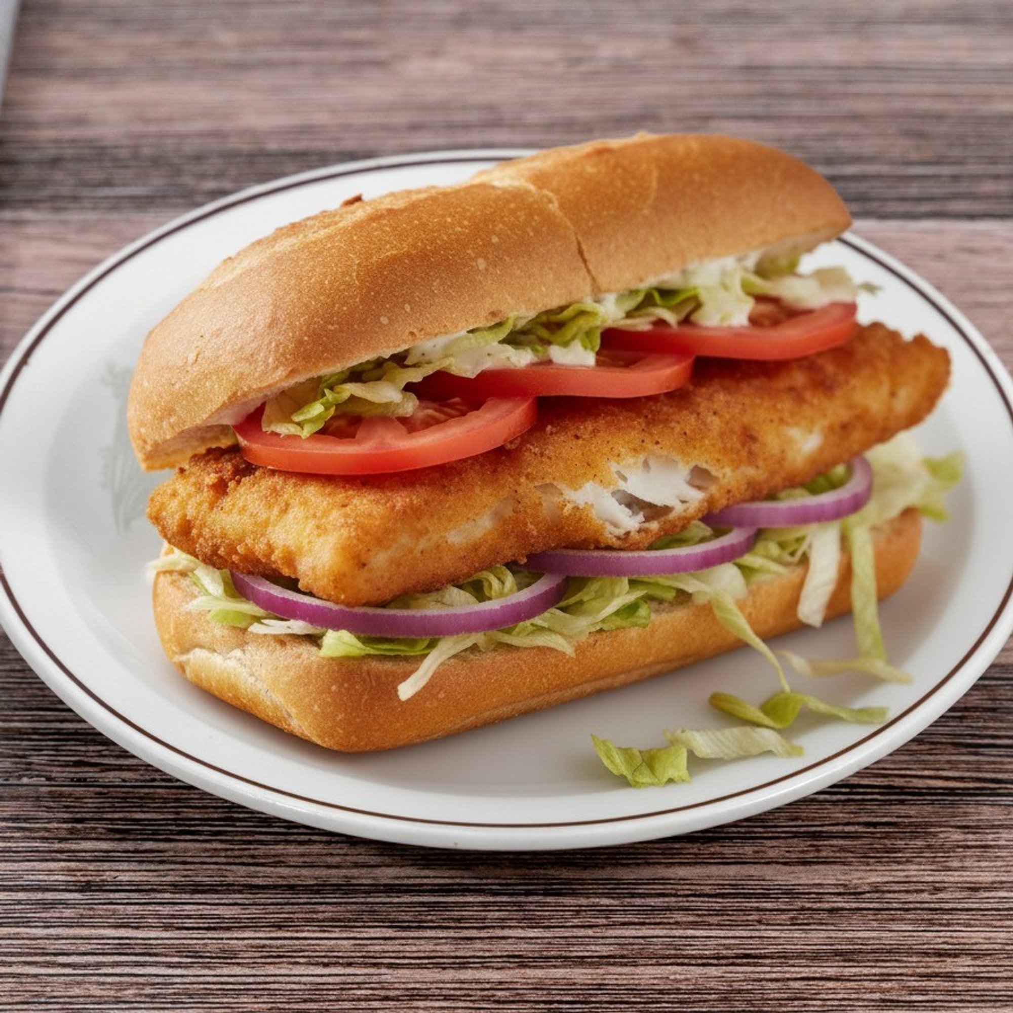 Fish Flounder Sub