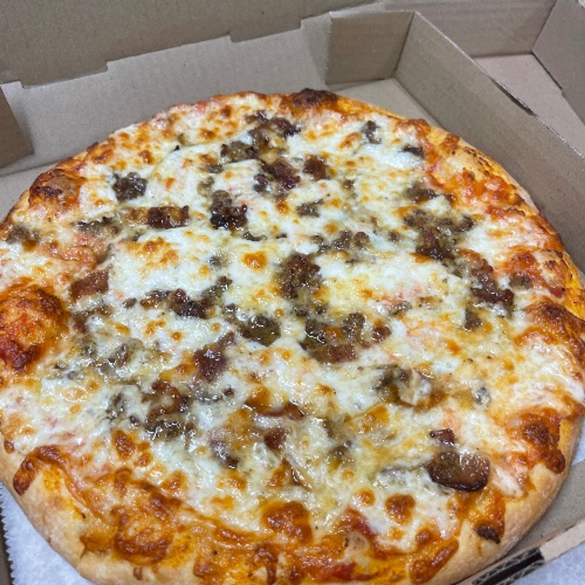 Bacon Cheese Burger Pizza (16")