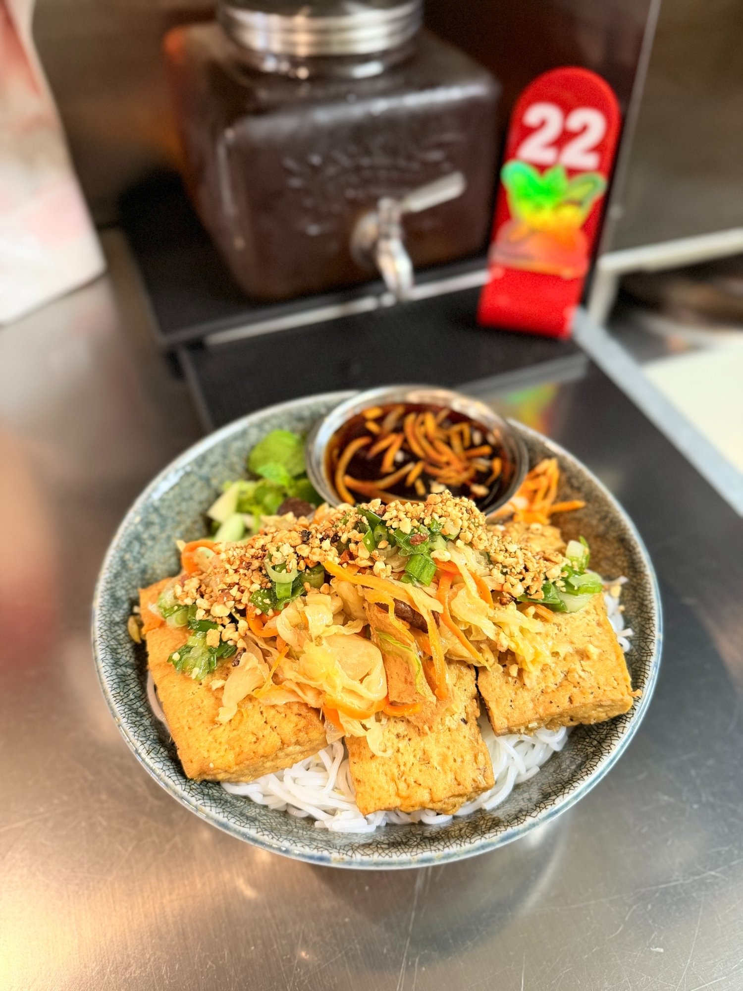 Tofu Vermicelli (Bún Đậu phụ)